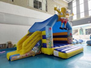 Hüpfburg Sponge Bob groß